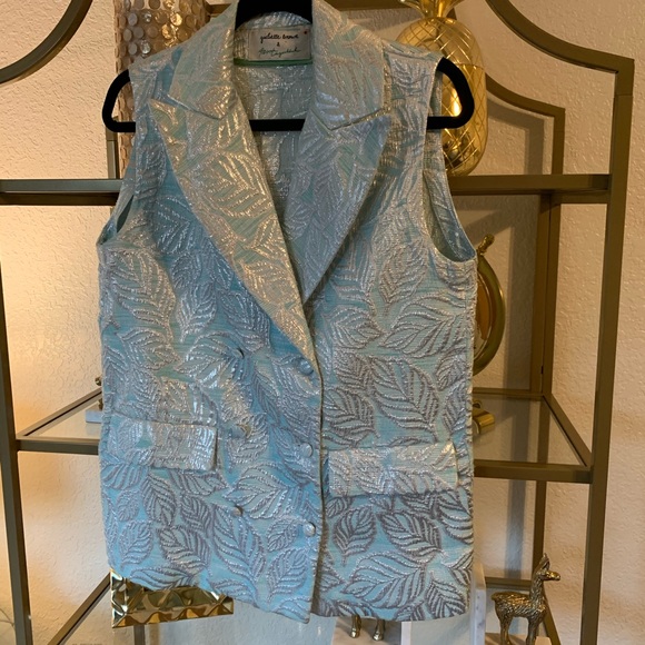 Gorgeous double breasted jacquard jacket - Picture 5 of 8